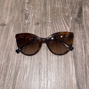 Max Mara Cat Eye Tortoise Sunglasses NWT